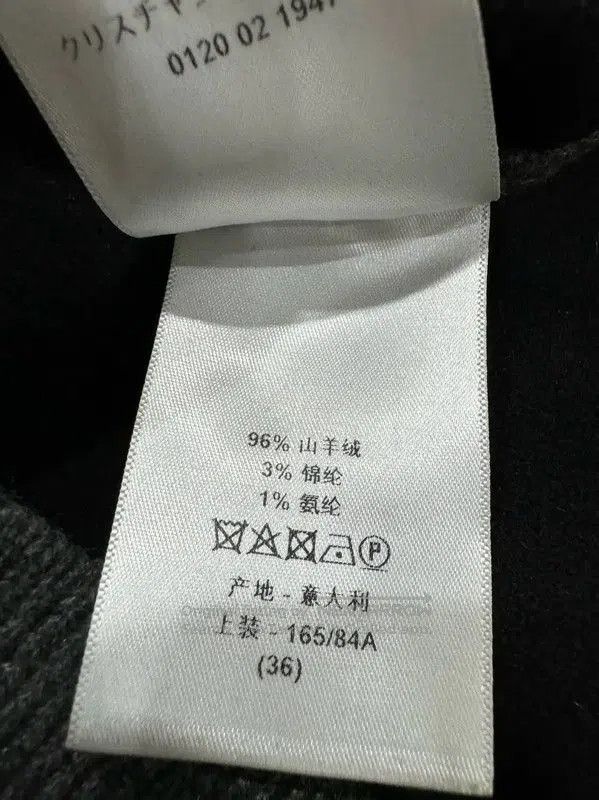 Dior Dior Women's Dark Gray Cashmere T. Size S / US 4 / IT 40 - 5 Thumbnail