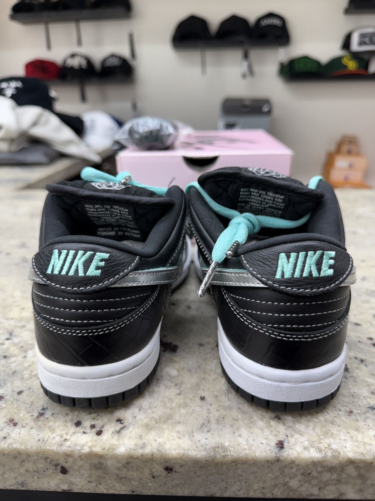 Nike Nike SB Dunk Low Diamond Supply Size US 6 / EU 39 - 4 Thumbnail
