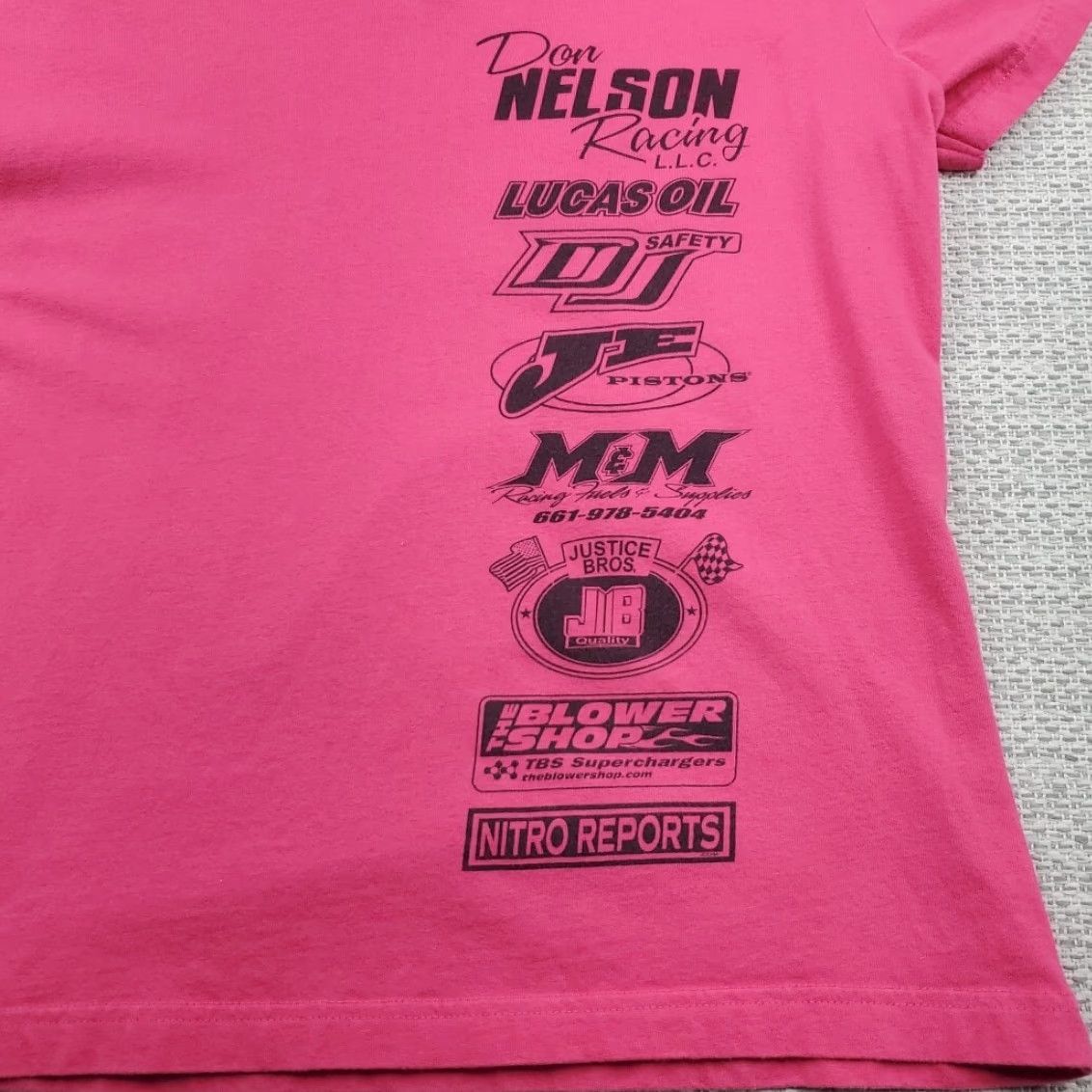 Gildan California Hustler Nitro Funny Car T Shirt Womens L Don Nelson Kamaka Pocock Size L / US 10 / IT 46 - 4 Thumbnail