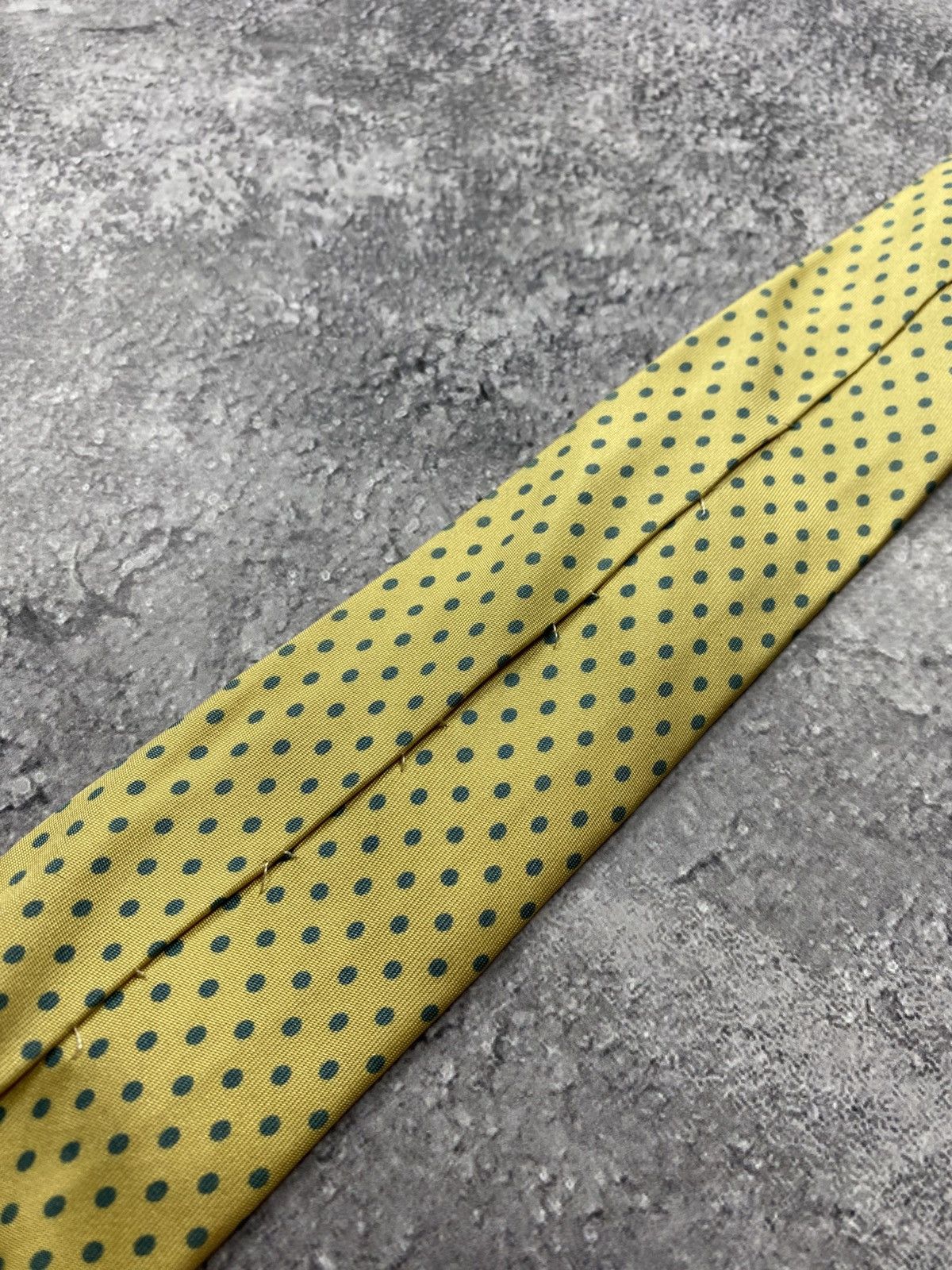 Hermes Hermes Tie Paris 100% Silk Made In France Polka Dot Necktie Size ONE SIZE - 21 Thumbnail