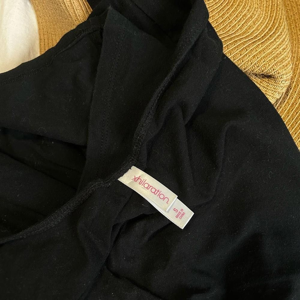 Designer Xhilaration Black Mini Dress Size Small Size S / US 4 / IT 40 - 4 Thumbnail