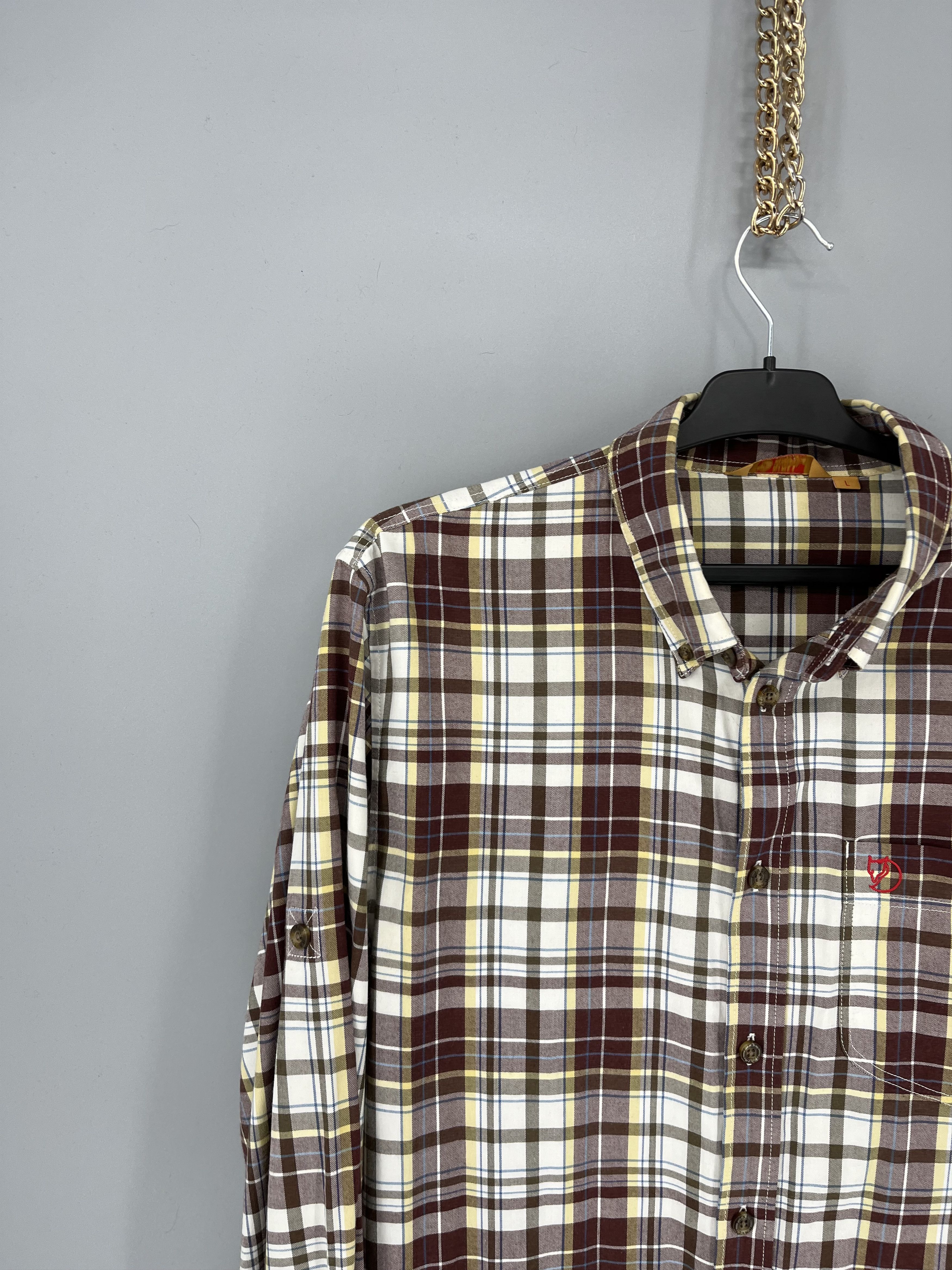 Fjallraven Fjallraven Fjällräven Flannel nordic outdoor shirt size L Size US L / EU 52-54 / 3 - 4 Thumbnail