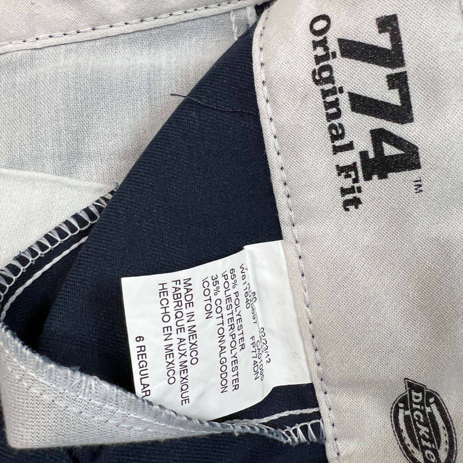 Dickies × Vintage Dickies 874 Pants Womens sz 6 Regular Fit Work Wear Trousers Size 33" - 9 Thumbnail