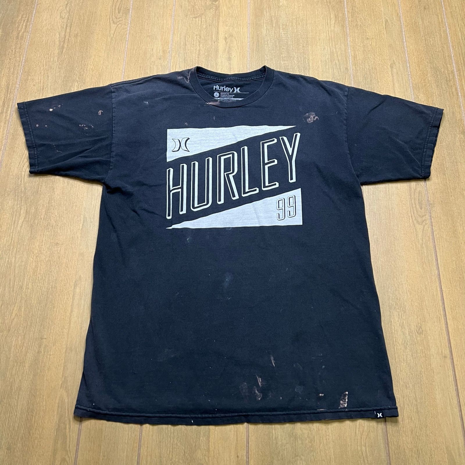 Hurley Y2K Hurley T-Shirt Men’s Size Large Black Graphic Logo Size US L / EU 52-54 / 3 - 1 Thumbnail