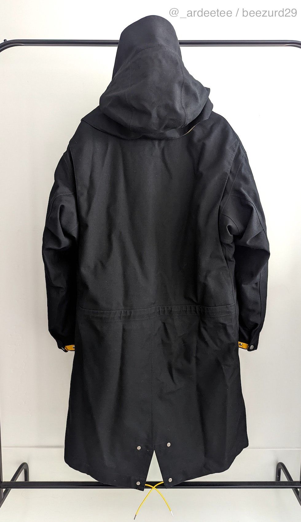 Errolson Hugh 3L DIAGONAL POLY WOOL PARKA $2,983 Size US M / EU 48-50 / 2 - 7 Thumbnail