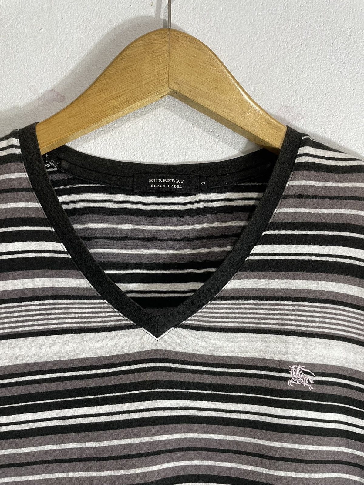 Burberry Burberry Black Label striped Tshirt Size US M / EU 48-50 / 2 - 3 Thumbnail