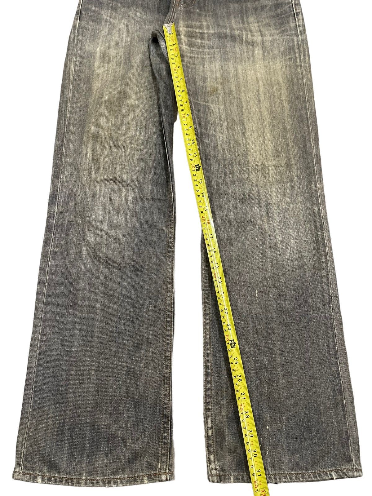Gap Vintage Gap Classic Mud Wash Style Straight Loose Jeans Size US 32 / EU 48 - 11 Thumbnail
