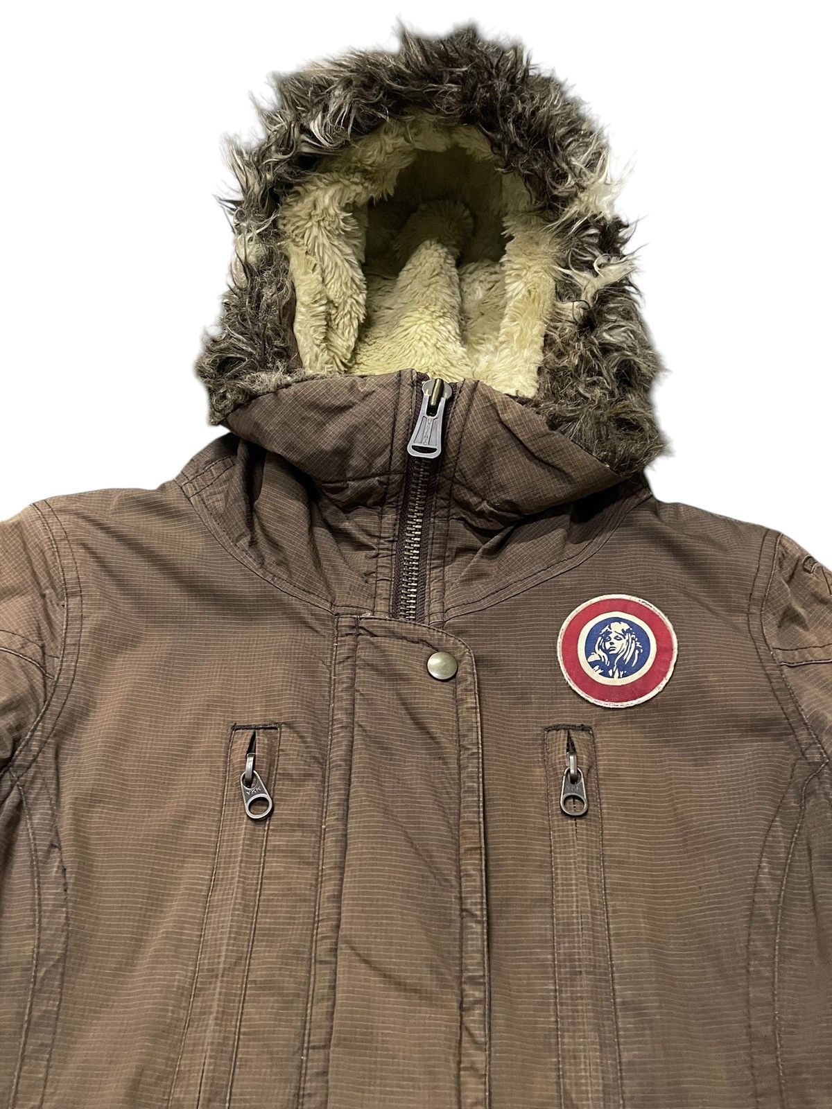 Hysteric Glamour × Le Grande Bleu (L.G.B.) Hysteric Glamour Mountain Parka Fur Hooded Jacket Size M / US 6-8 / IT 42-44 - 7 Thumbnail