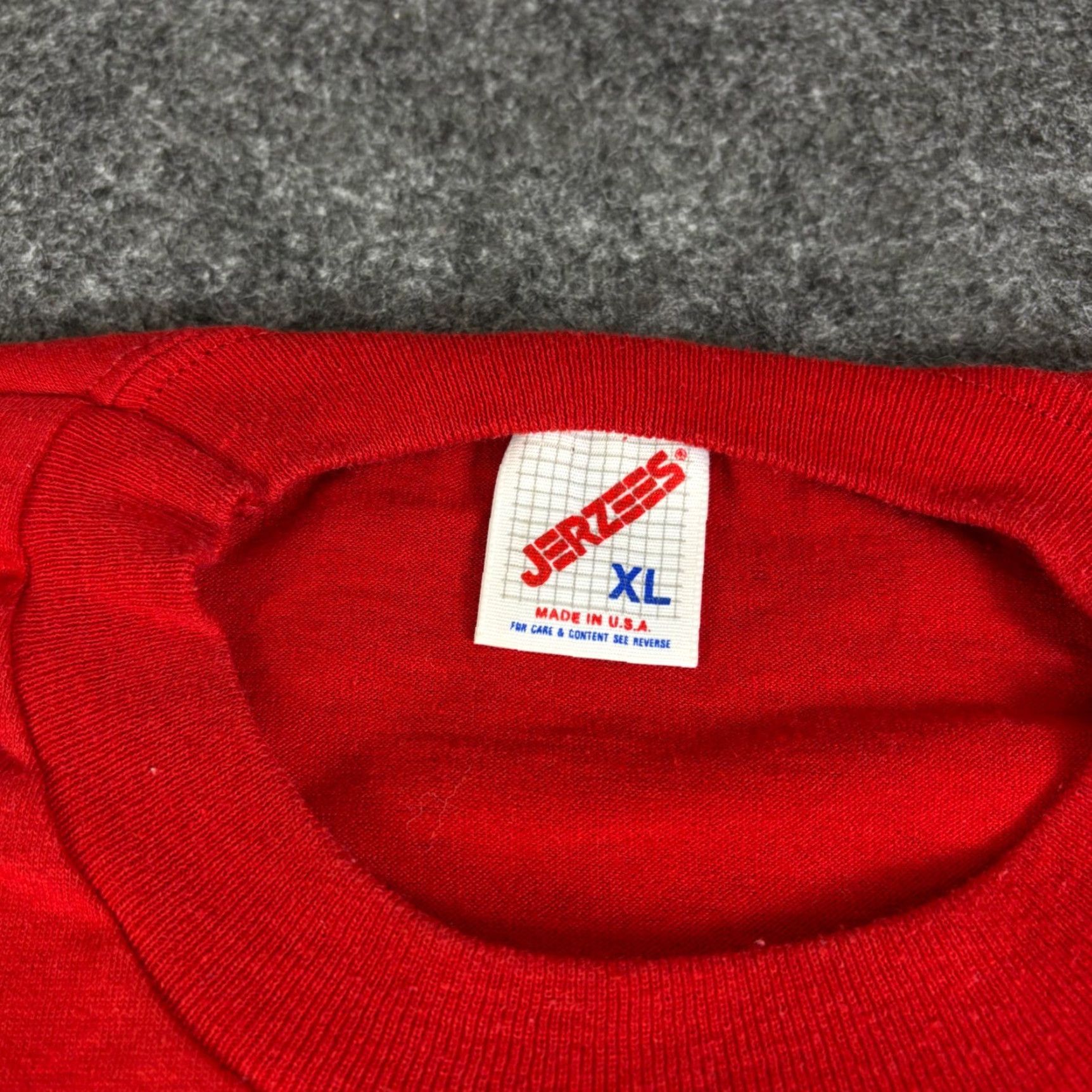 Jerzees VINTAGE JERZEES TXT? (Original lacks clear category) Size US XL / EU 56 / 4 - 3 Thumbnail