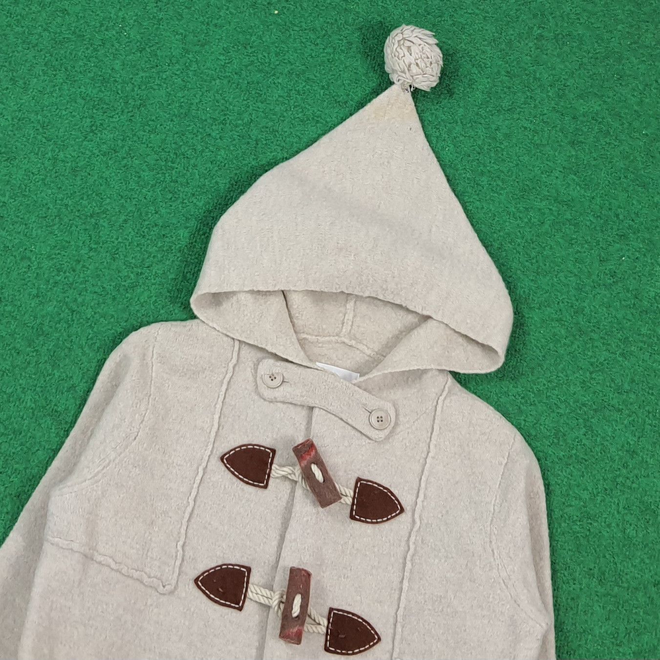 Ne-Net Vintage Ne-Net Wool Duffle Coat With Pixie Elf Hood C302N24 Size S / US 4 / IT 40 - 2 Thumbnail