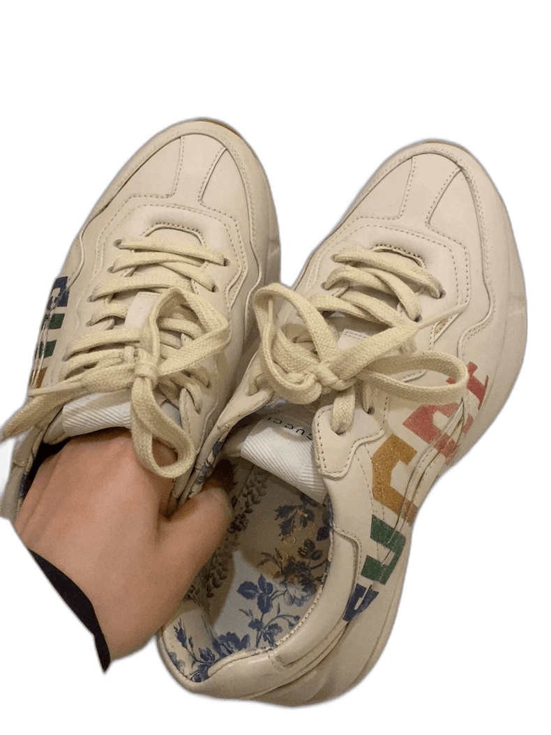 Gucci Gucci Classic Dad Sneakers Size 36 Size US 5.5 / EU 38 - 1 Thumbnail