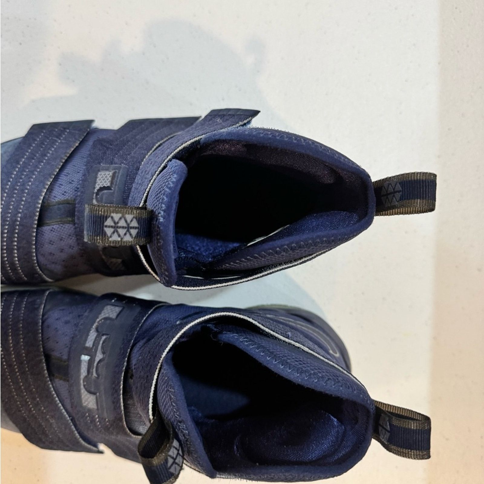 Nike Nike LeBron Basketball Shoes w/ Velcro Straps & Suede Finish Size US 12 / EU 45 - 2 Thumbnail