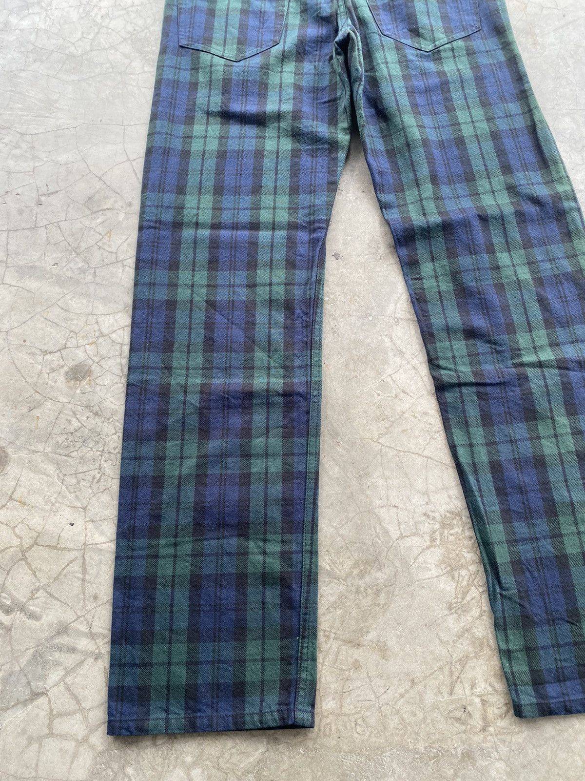 Beams Plus × Hysteric Glamour × Tornado Mart Vintage Beams Boy Japan Tartan Plaid Jeans p177 Size US 31 - 9 Thumbnail