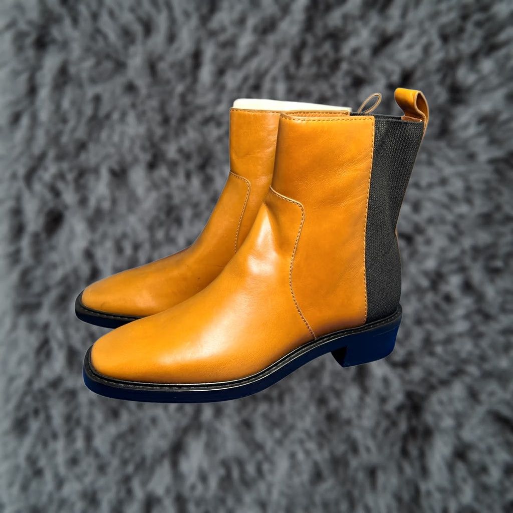 Tory Burch Tory Burch Chelsea Boot Sierra Antik Bonnie Brown & Perfect Black 9M NEW Size US 9 / IT 39 - 1 Thumbnail