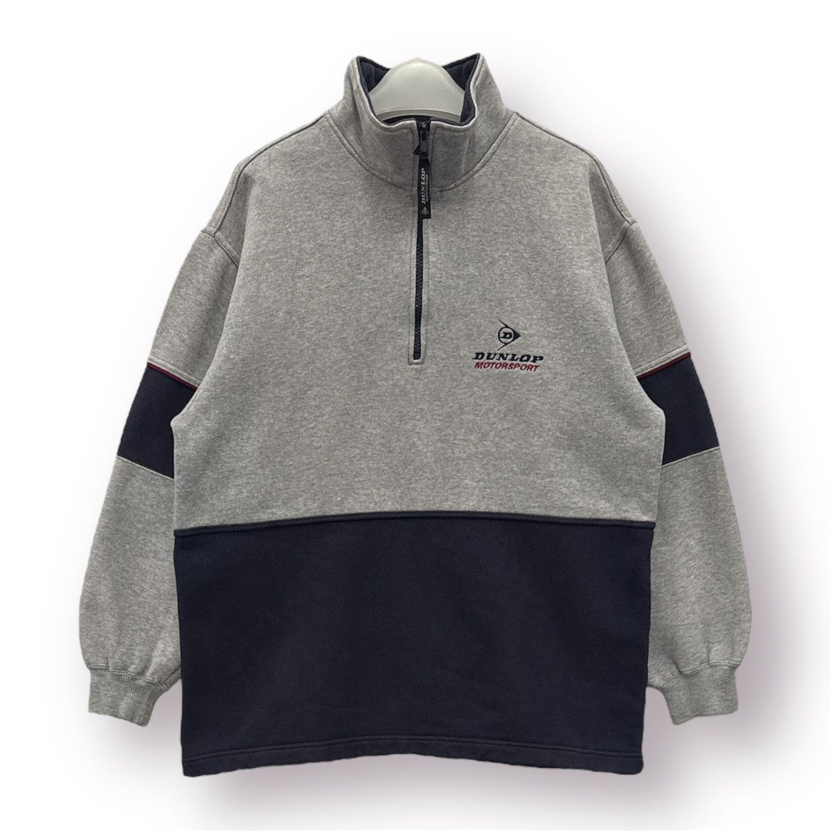 Dunlop 🔥 Dunlop MOTORSPORT Half Zipper sweatshirt - S Size US S / EU 44-46 / 1 - 1 Thumbnail