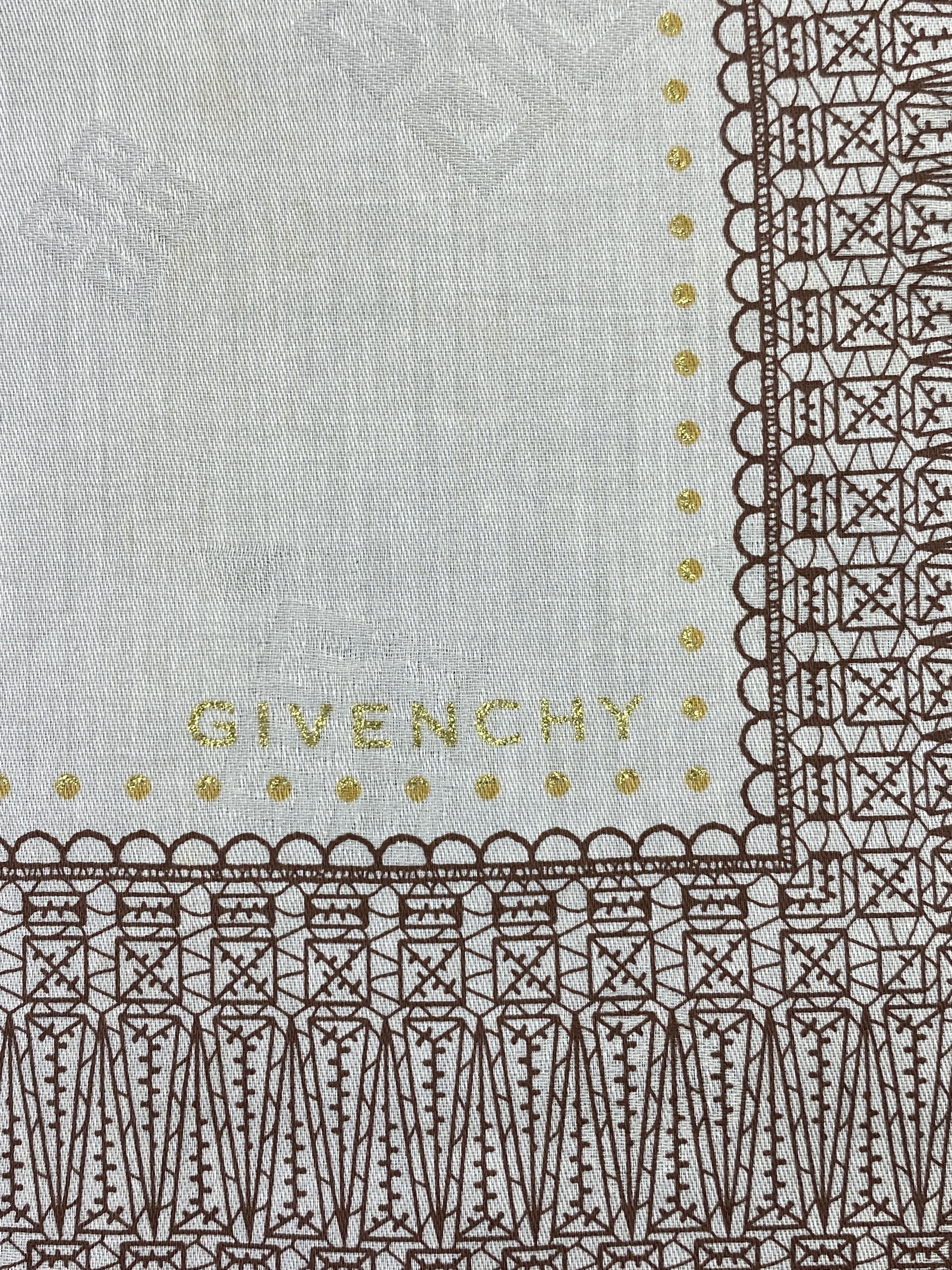 Givenchy Vintage Givenchy Handkerchief / Neckerchief KT0221 Size ONE SIZE - 7 Thumbnail
