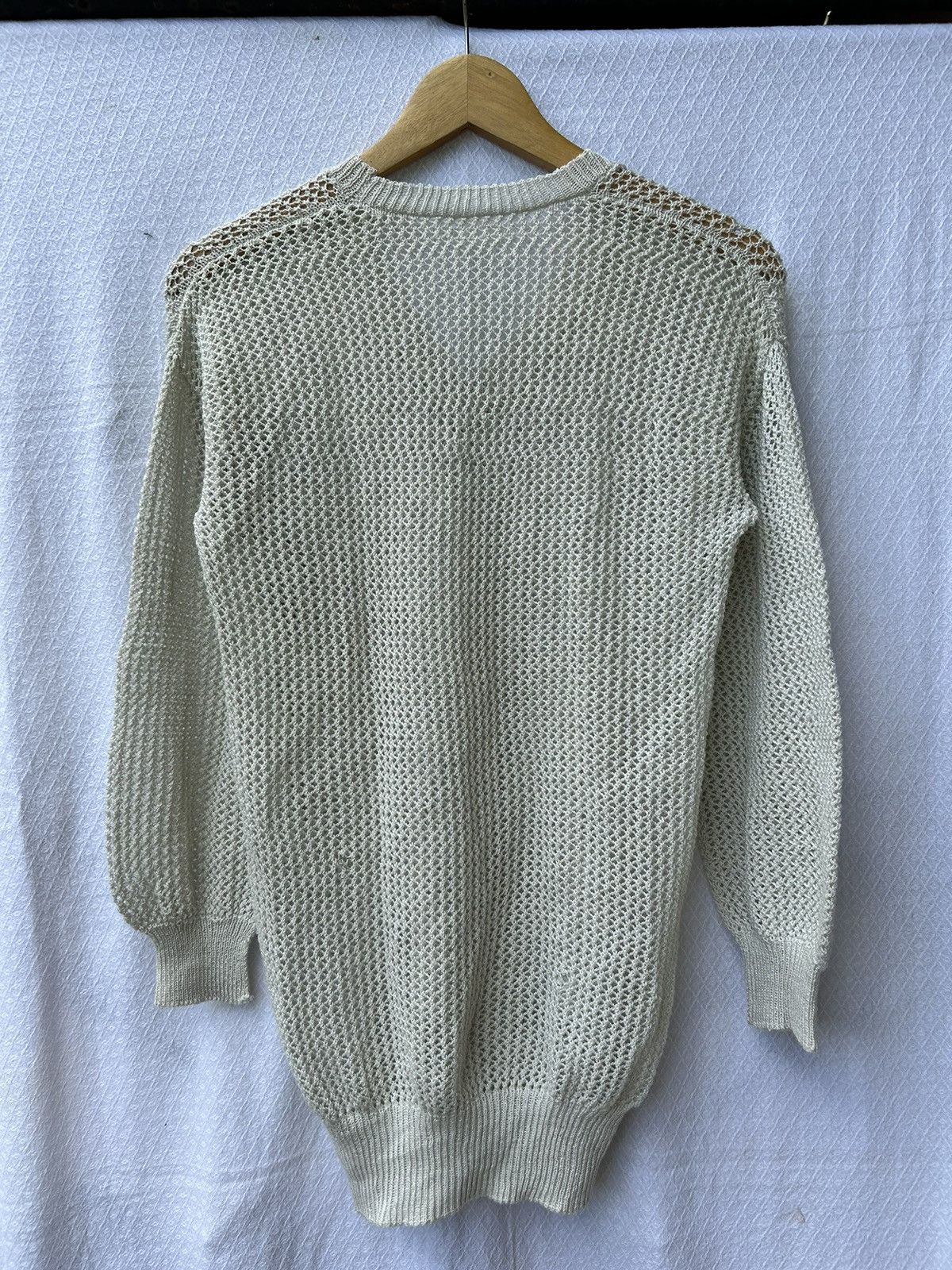 Issey Miyake × Japanese Brand 💸BINDINGOFFER💸open knit style isseymiyake longsleeve Size US M / EU 48-50 / 2 - 2 Thumbnail