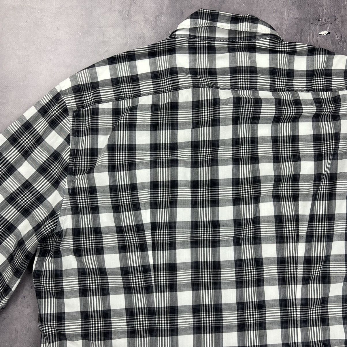 Dolce & Gabbana Rare! Dolce & Gabbana Checkered Shirt Luxury Button Up Size US L / EU 52-54 / 3 - 15 Thumbnail