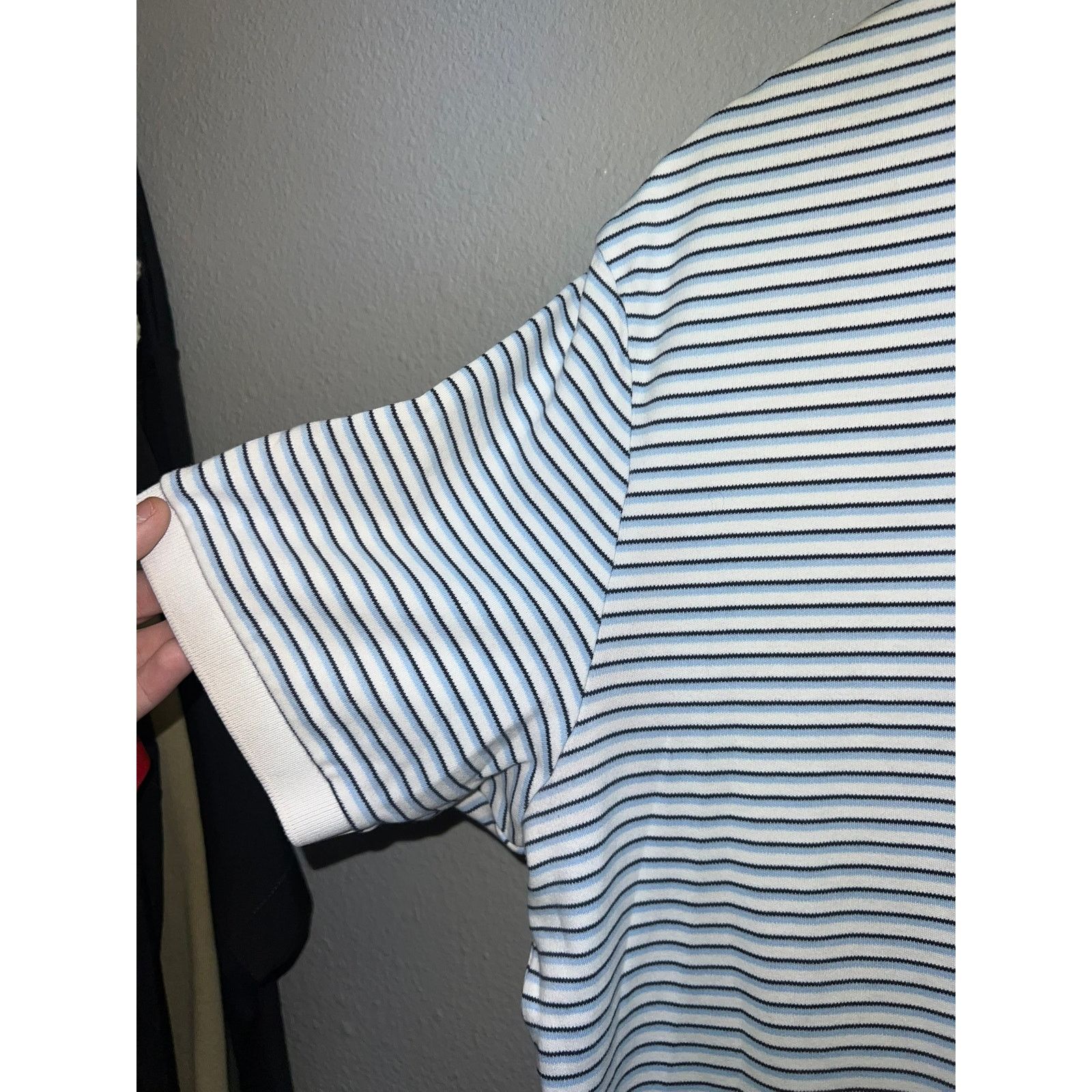 Polo Ralph Lauren Vintage Polo Ralph Lauren Striped Polo Shirt White Pony XL Size US XL / EU 56 / 4 - 4 Thumbnail