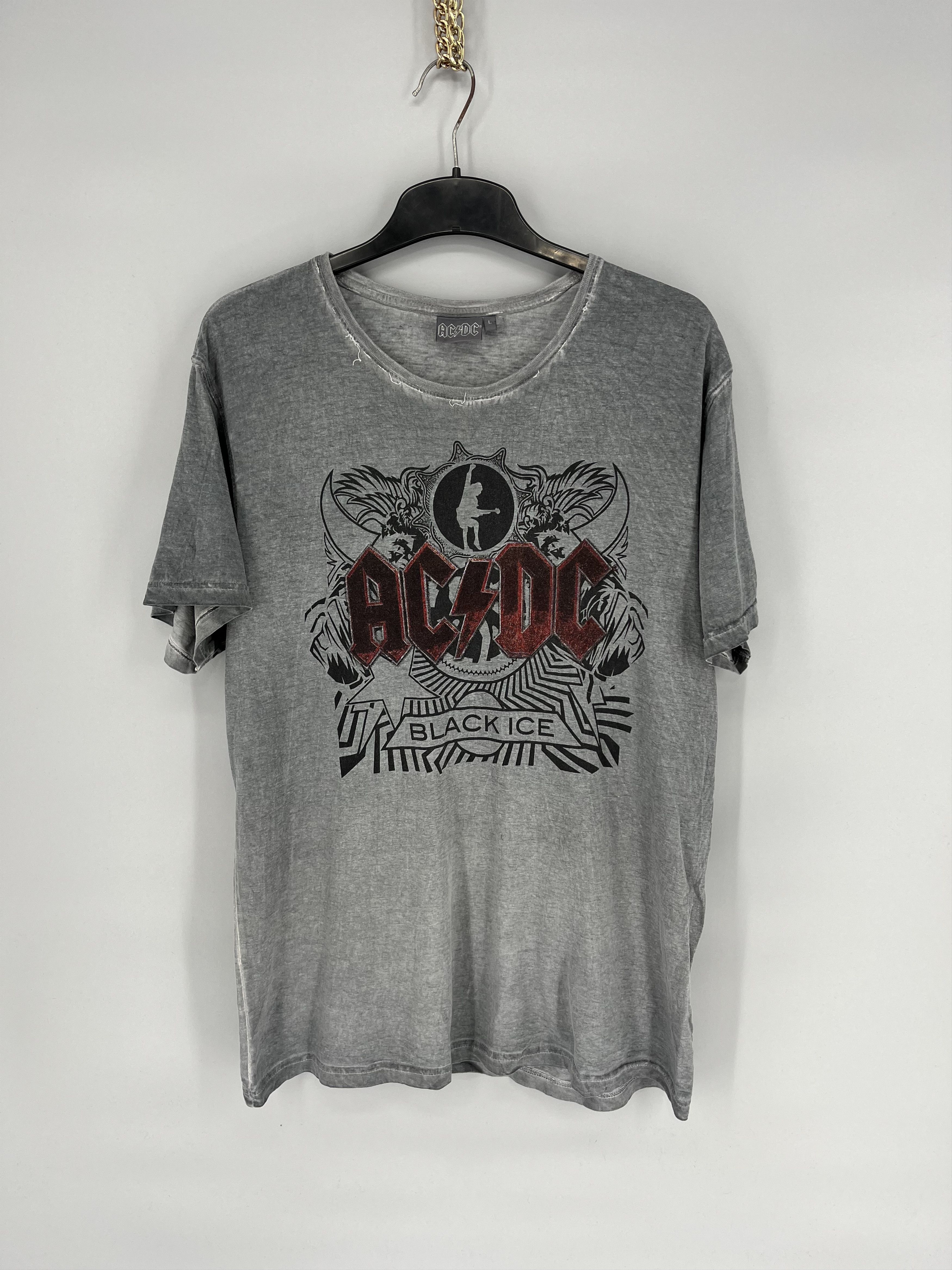 AC/DC × Band Tees VINTAGE ACDC BLACK ICE TEE SHIRT Size US L / EU 52-54 / 3 - 2 Thumbnail