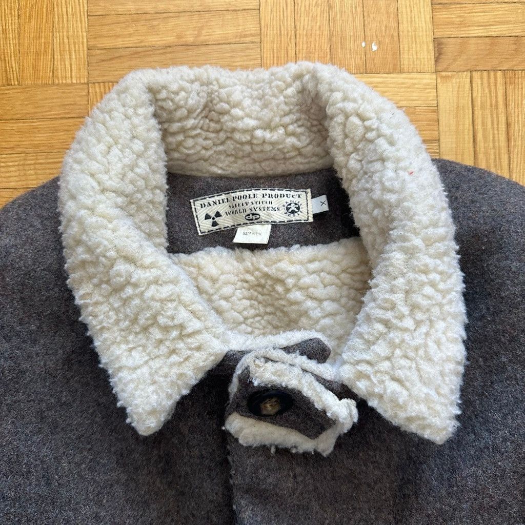 Vintage Vintage Daniel Poole Trapper Wool Sherpa Jacket Rave Jacket Size US XL / EU 56 / 4 - 2 Thumbnail