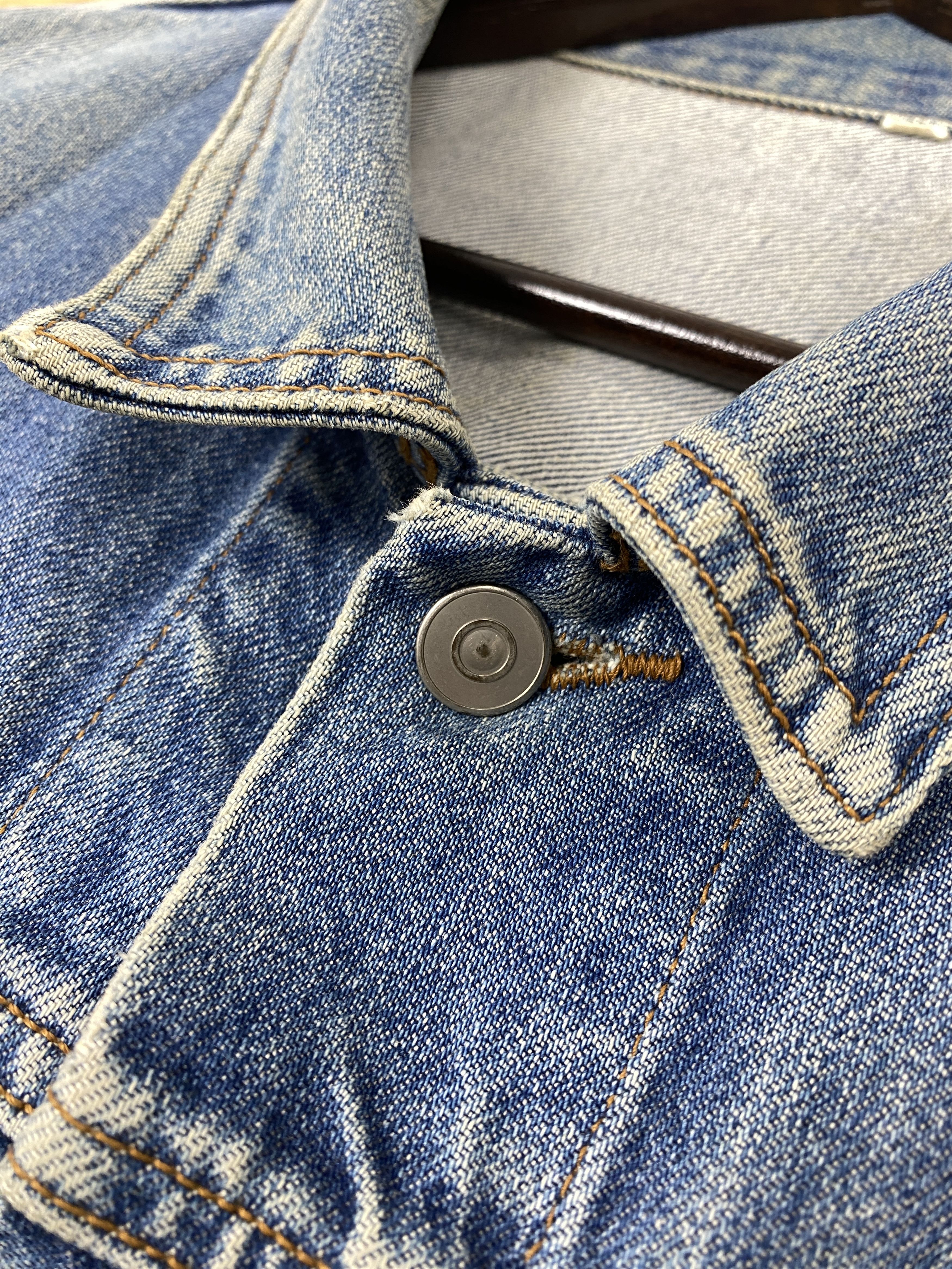Japanese Brand Vintage Japanese Brand Denim Jacket PJ2457 Size US L / EU 52-54 / 3 - 3 Thumbnail