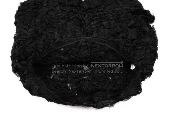 Comme des Garcons Comme des Garcons Black vintage flower design short top Size S / US 4 / IT 40 - 8 Thumbnail