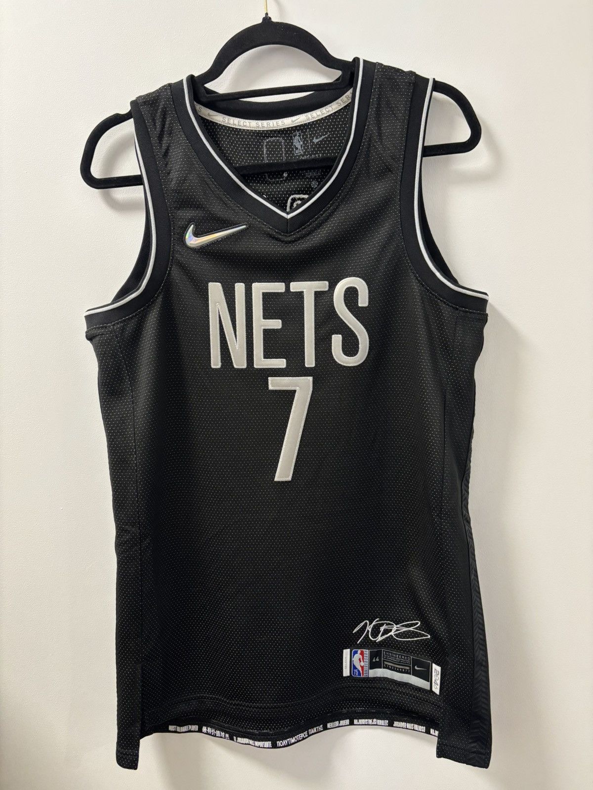 Nike Kevin Durant Nets Select Edition MVP Jersey Size US M / EU 48-50 / 2 - 1 Thumbnail