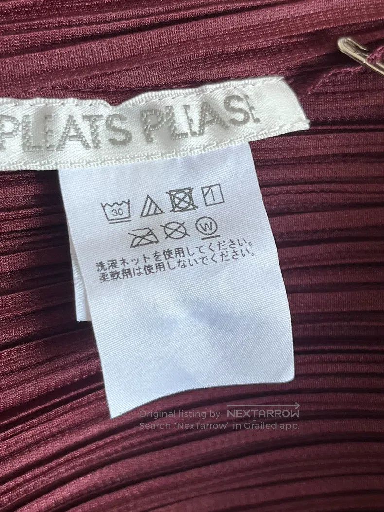 Issey Miyake Issey Miyake size:one size Red Ruffled Dress Size XXS / US 00 / IT 34 - 3 Thumbnail