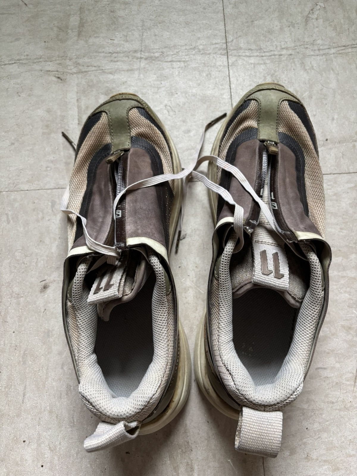BBS Salomon Object dyed zip sneaker
