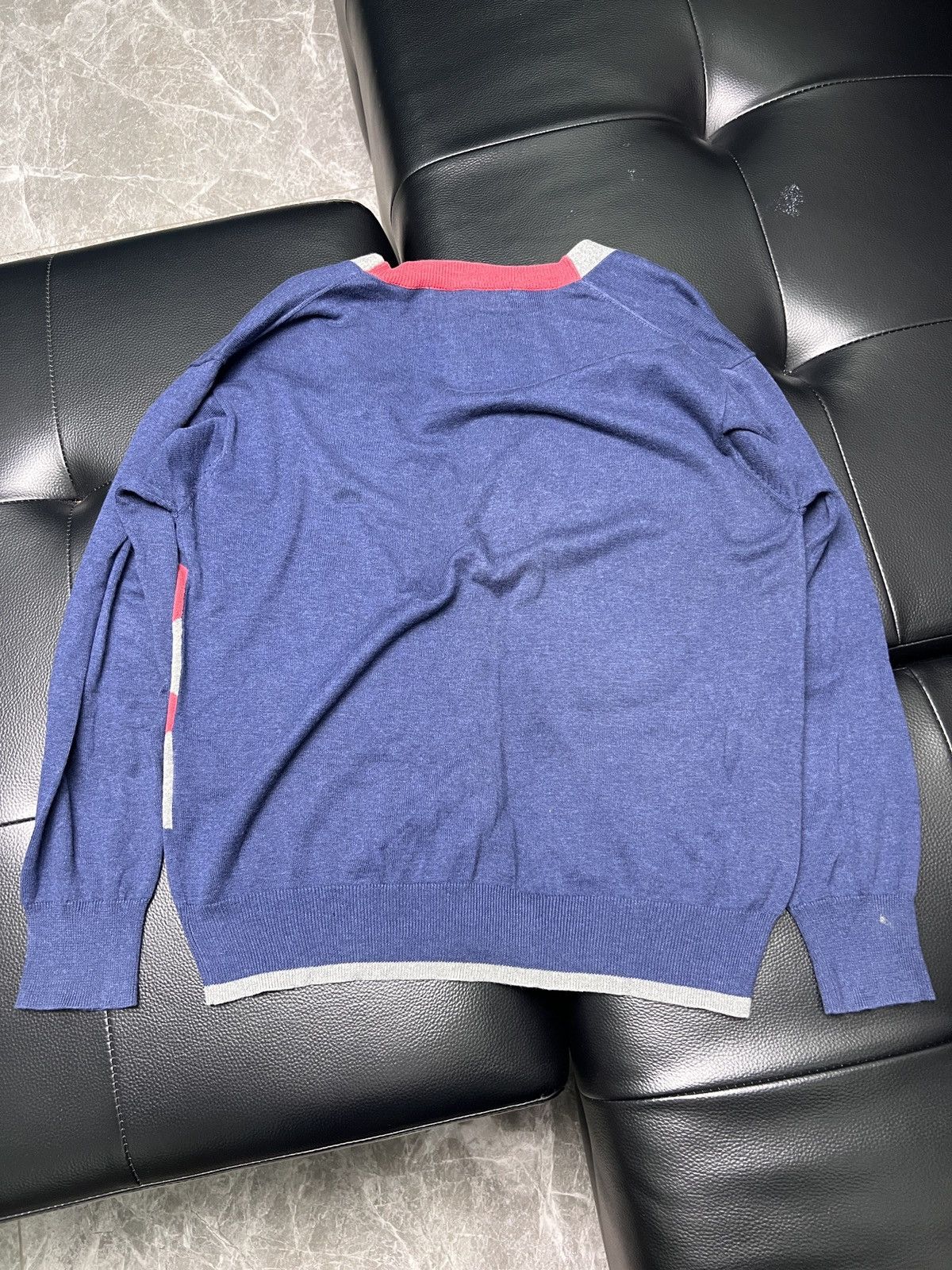 mercibeaucoup mercibeaucoup Mushroom Colorblock Knit Cardigan Size S / US 4 / IT 40 - 2 Thumbnail