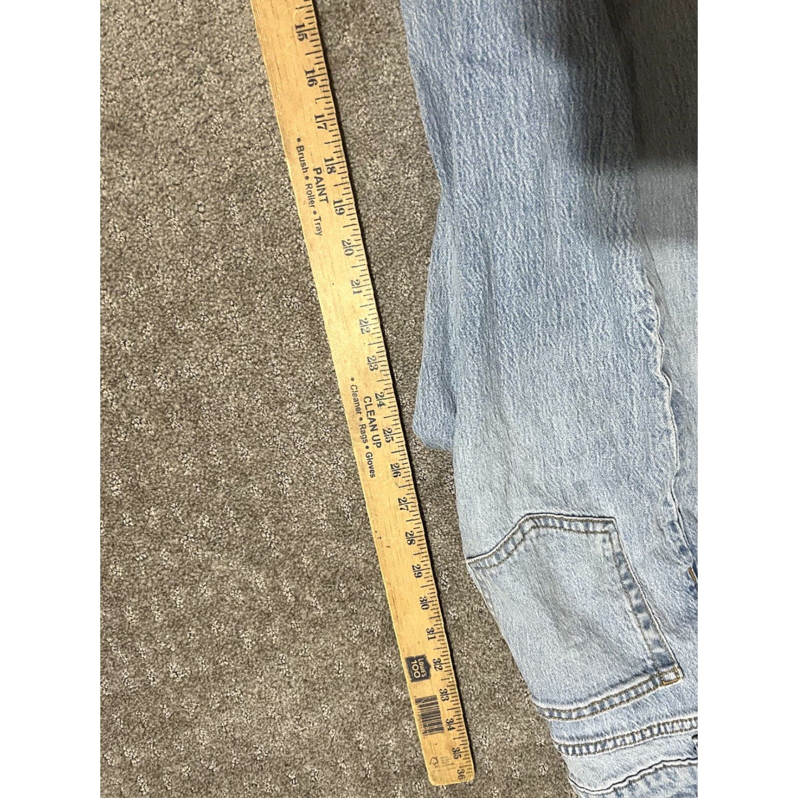 H&M VINTAGE H&M Jeans Women’s Size 2 Blue High Rise Slim Denim Cotton Button Zipper YEARS? Size 26" / US 2 / IT 38 - 6 Thumbnail