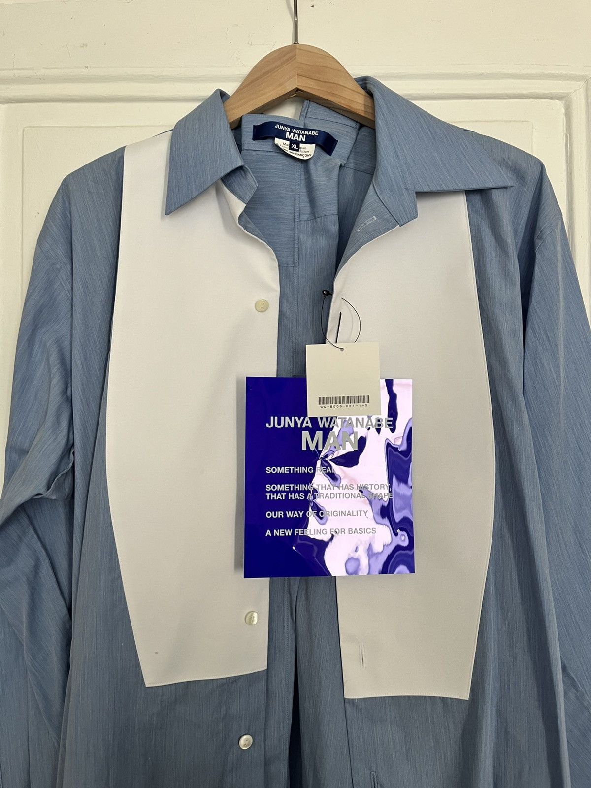 Junya Watanabe Junya Watanabe SS26 Unstructured Shirt - Show Item Size US XL / EU 56 / 4 - 11 Thumbnail