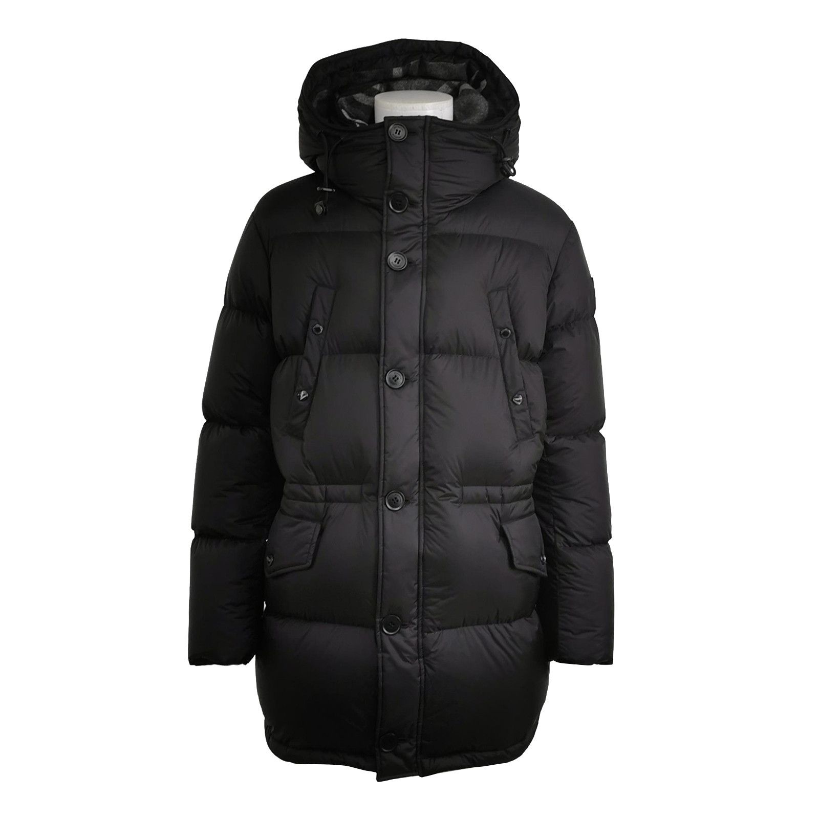 Burberry Burberry Logo Patch Hooded Puffer Jacket XL Size US XL / EU 56 / 4 - 1 Thumbnail