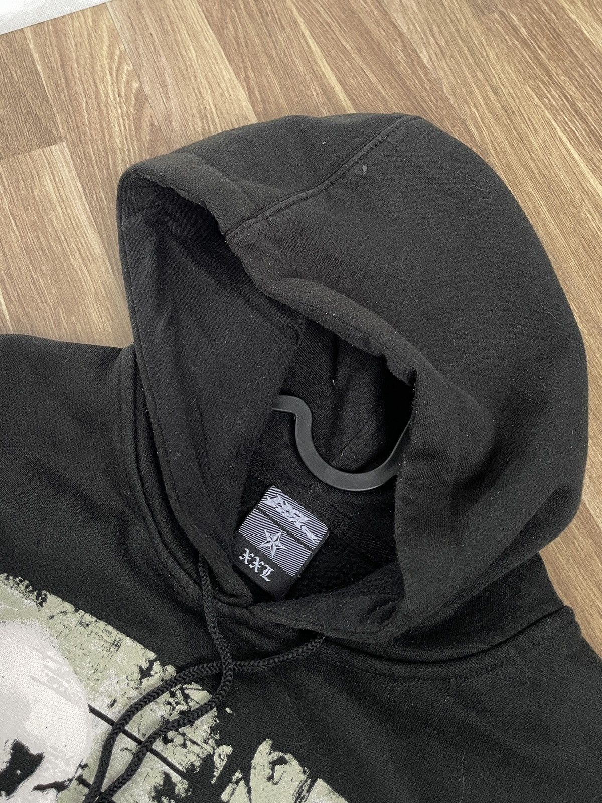 Japanese Brand × No Fear Vintage No Fear 2000's Y2K Black Hoodie Size US XL / EU 56 / 4 - 5 Thumbnail
