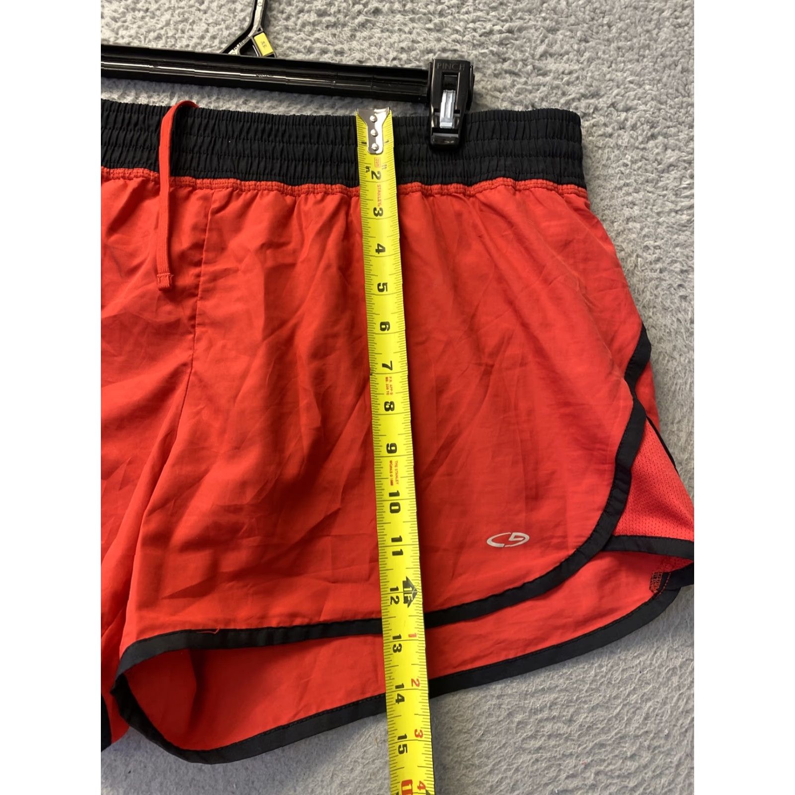 Champion Champion Shorts Women XL Red Running Elastic Waist Cotton Blend 3 in Inseam Size 40" / US 18 - 4 Thumbnail