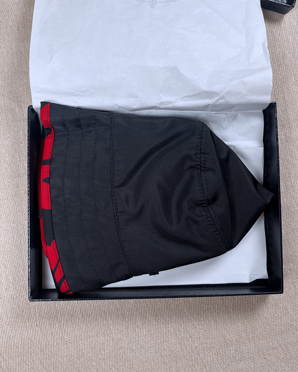 Prada Prada Nylon 2 sided leather tag Bucket hat M Size ONE SIZE - 4 Thumbnail