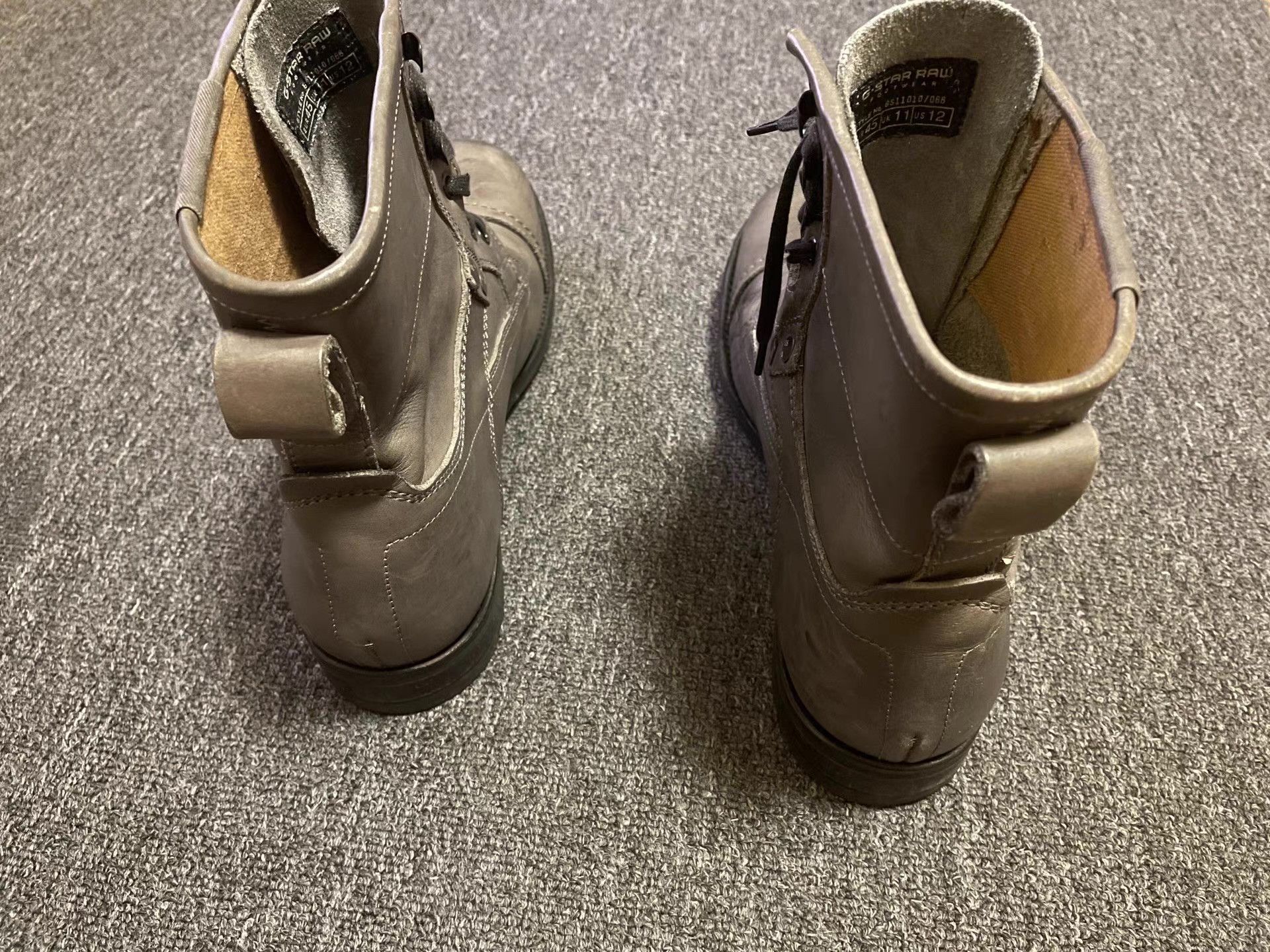 G-Star G-Star Raw men's gray boots, Q4 Size US 12 / EU 45 - 3 Thumbnail