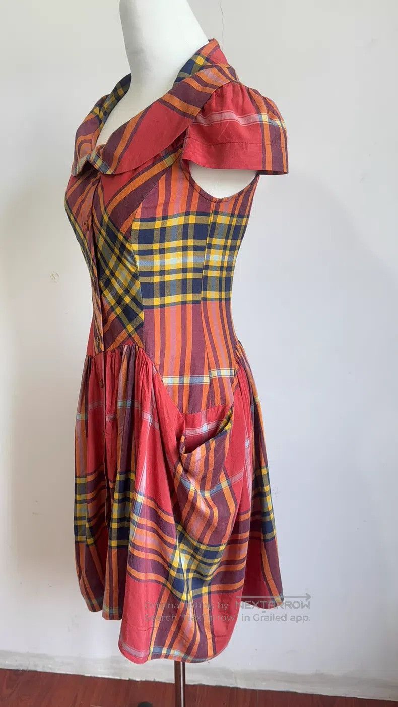 Vivienne Westwood Vivienne Westwood Colorful plaid shift dress Size S / US 4 / IT 40 - 5 Thumbnail