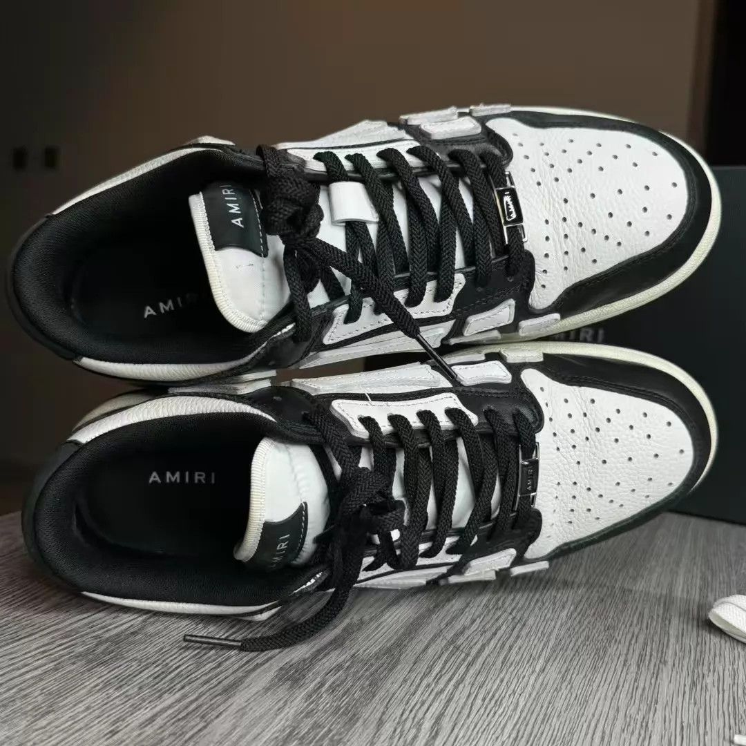 Amiri Amiri Men's Black/White Bone 43 98 New Size US 10 / EU 43 - 4 Thumbnail