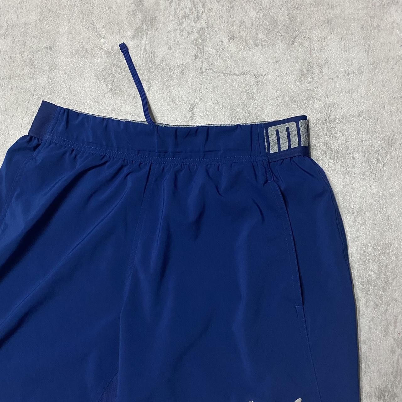 Puma Navy Puma shorts with drawstring waist #PumaShorts Size US 32 / EU 48 - 2 Thumbnail