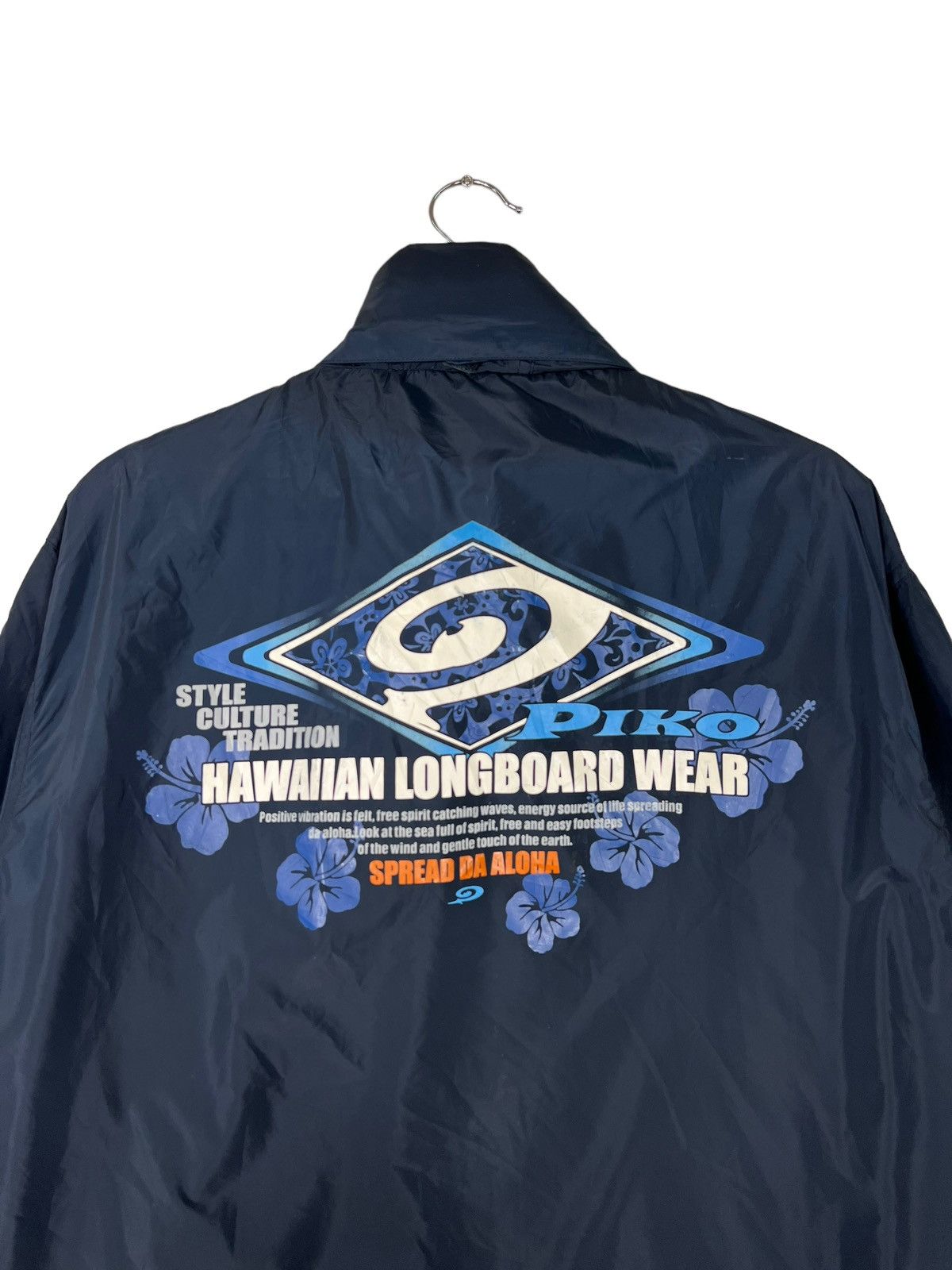 Japanese Brand 💥 90s VINTAGE PIKO HAWAII LONGBOARD WEAR JACKET Size US L / EU 52-54 / 3 - 9 Thumbnail