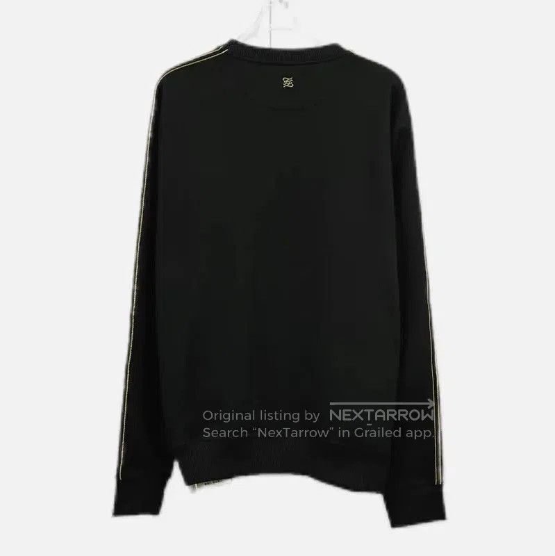Fendi Fendi Black Cotton Long Sleeve Knit Sweater . Size US S / EU 44-46 / 1 - 2 Thumbnail