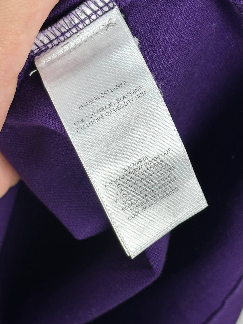 Polo Ralph Lauren Polo Ralph Lauren Purple Wimbledon Polo T Shirt Size US S / EU 44-46 / 1 - 9 Thumbnail