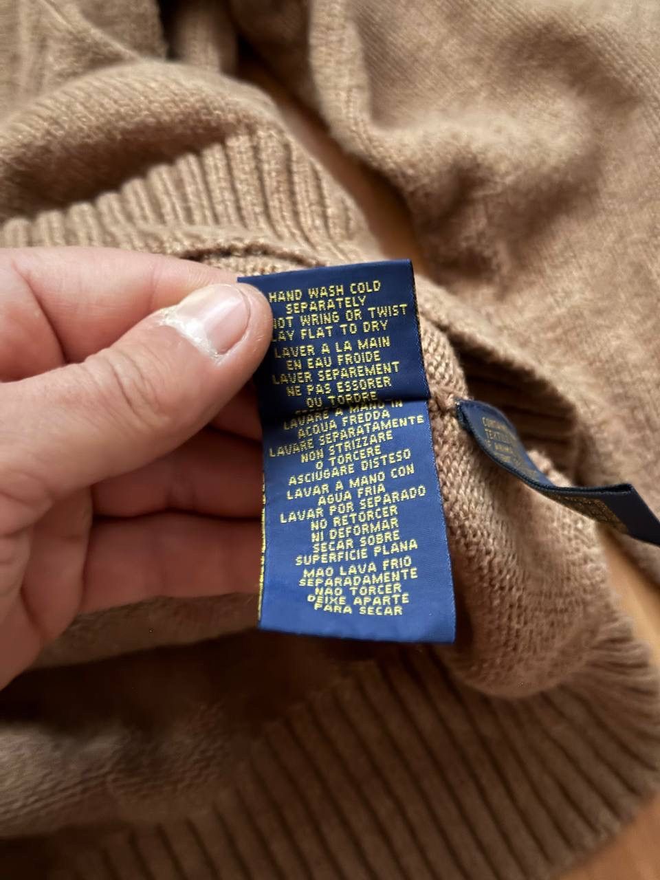 Polo Ralph Lauren Polo Ralph Lauren 1/3 Zip Sweater Size US XXL / EU 58 / 5 - 7 Thumbnail