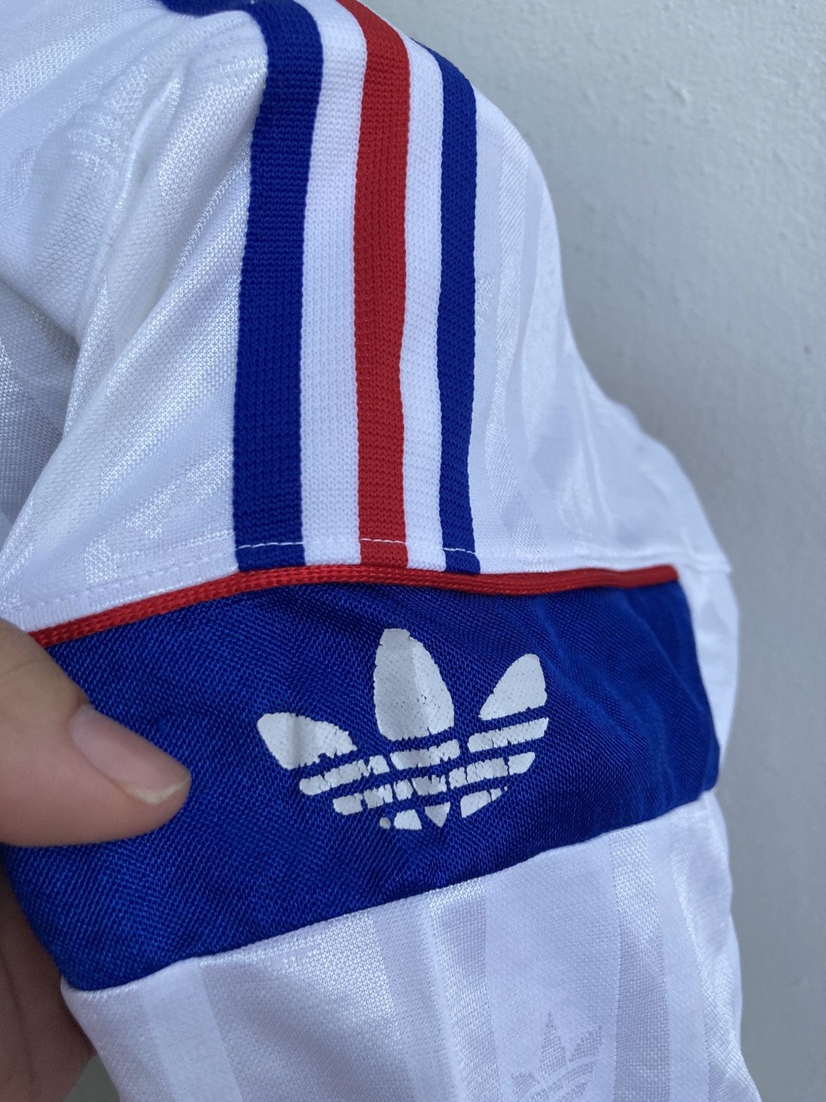 Adidas Vintage Matchworn Adidas Yokohama Marinos JLeague Jersey 89’ Size US L / EU 52-54 / 3 - 11 Thumbnail