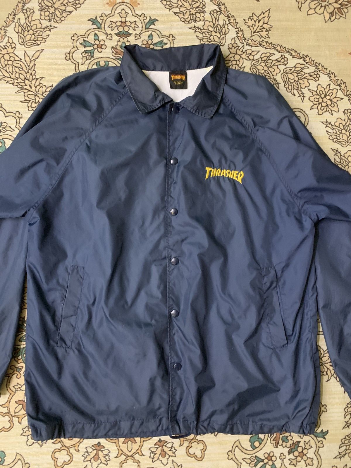 Thrasher × Vintage VINTAGE THRASHER MAGAZINE SKATE AND DESTROY COACH JACKET Size US M / EU 48-50 / 2 - 4 Thumbnail