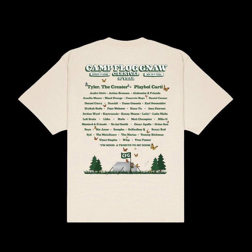 Golf Wang Camp flog gnaw tee Size US L / EU 52-54 / 3 - 2 Thumbnail
