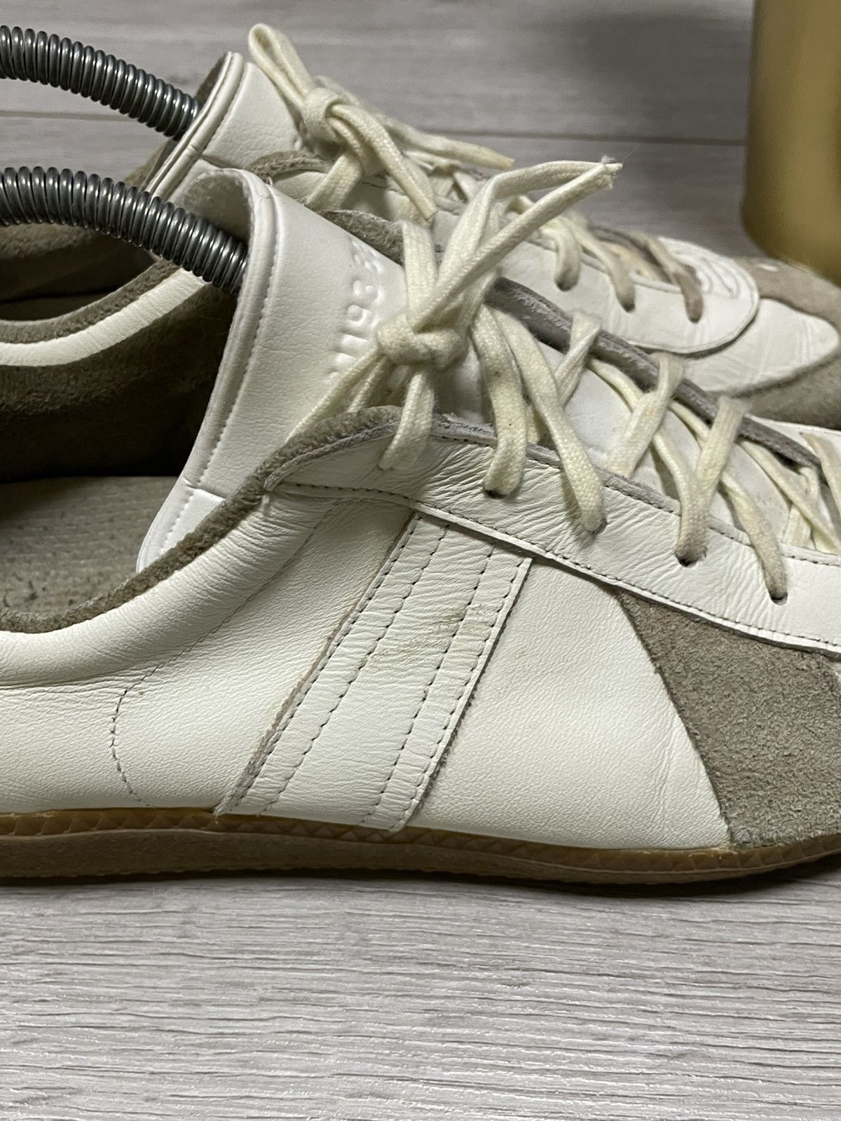 Vintage BW-sport 265 Maison Margiela style vintage leather trainers Size US 8 / EU 41 - 4 Thumbnail