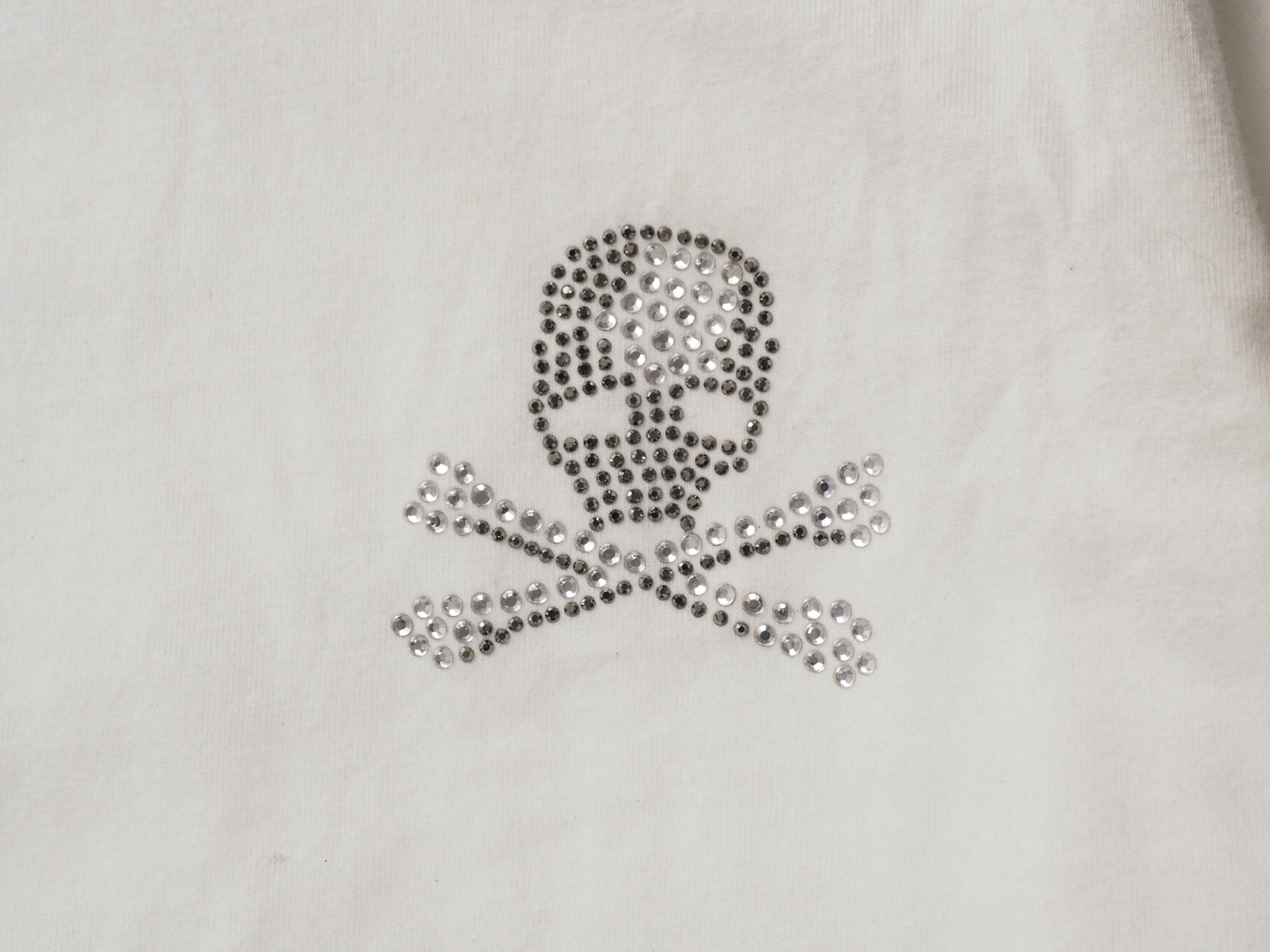 Roen Roen Swarovski Skull Long Sleeve Tee Size US M / EU 48-50 / 2 - 3 Thumbnail